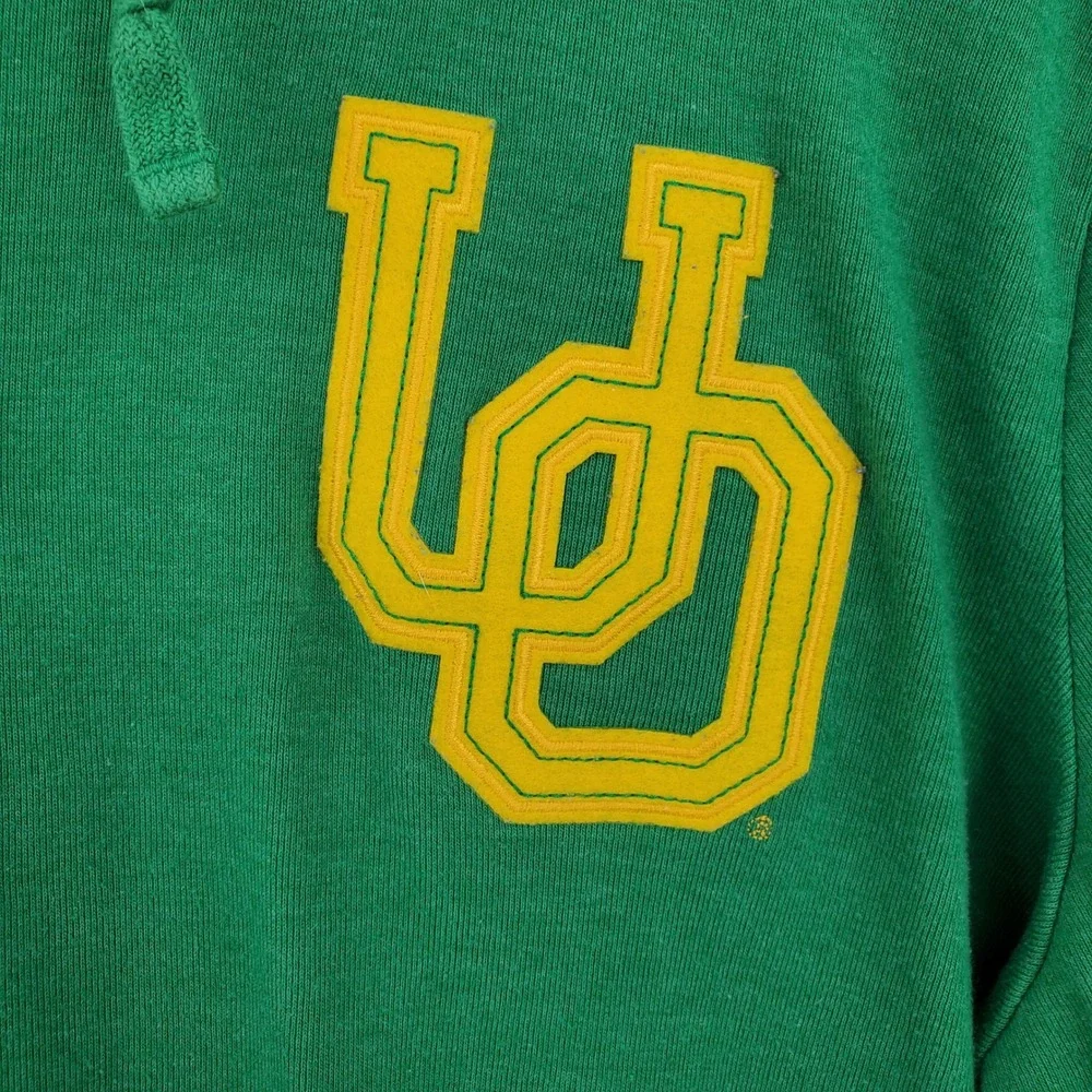 Vintage‎ Nike Oregon Ducks Full Zip Hoodie Green Large University of Oregon Y2K